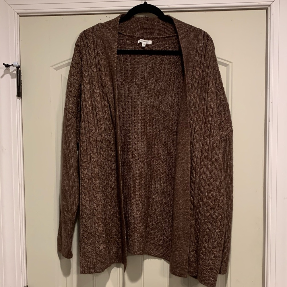 Chunky Woven Cardigan